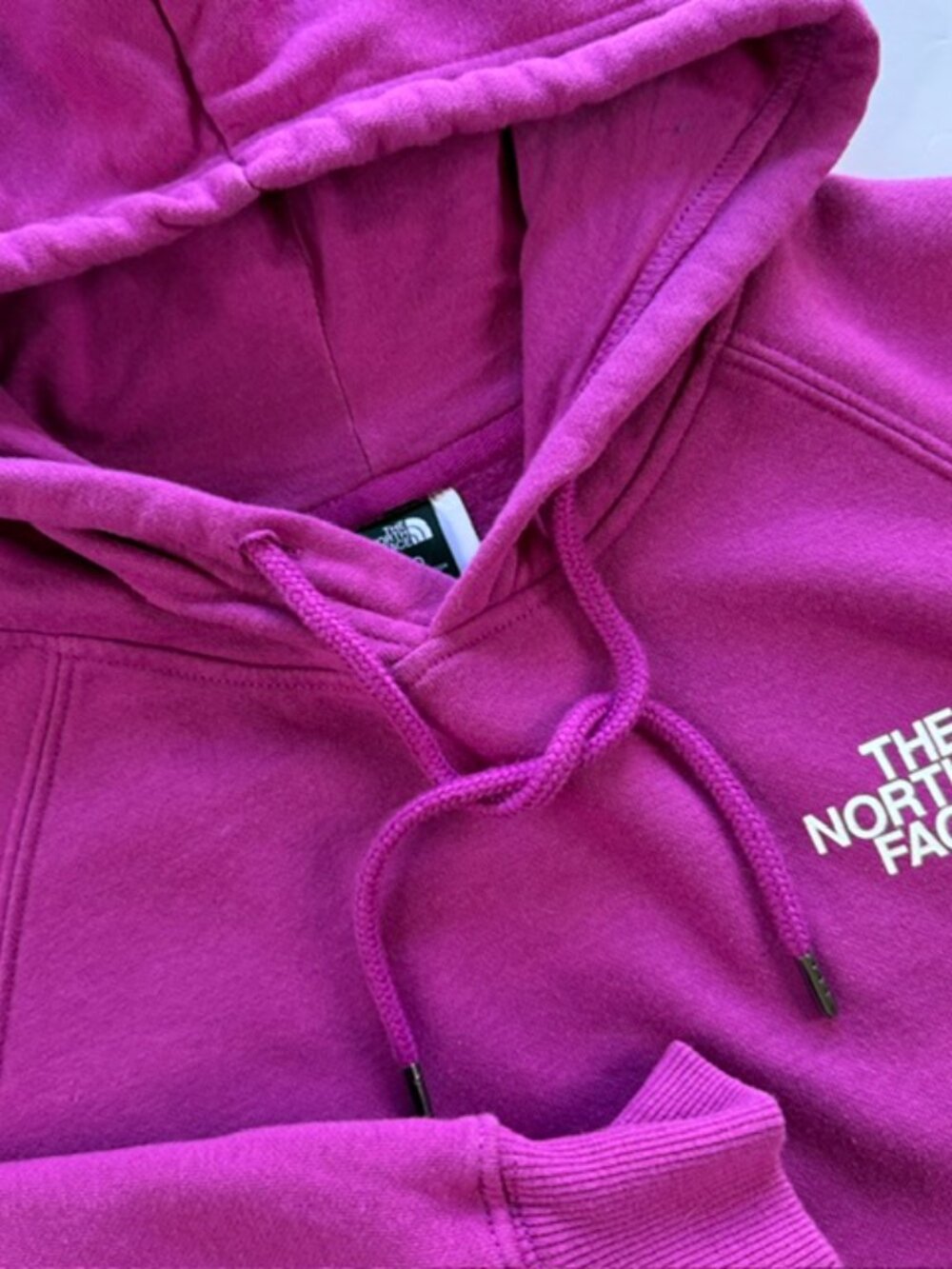 Hoodie Sweatshirt The North Face Women’s Fuschia Never Stop Exploring Large